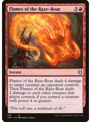 Magic: The Gathering Flames of the Raze-Boar (318) Near Mint