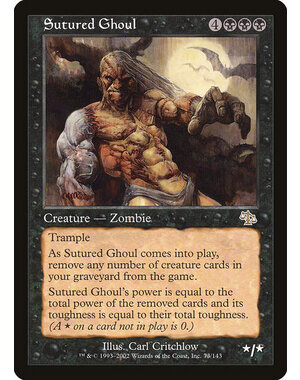 Magic: The Gathering Sutured Ghoul (073) Moderately Played