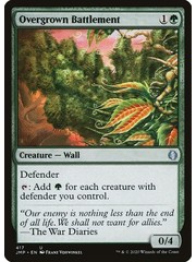 Magic: The Gathering Overgrown Battlement (417) Near Mint