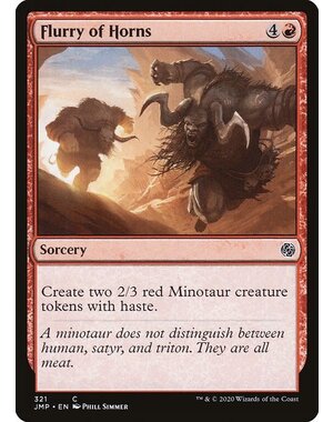 Magic: The Gathering Flurry of Horns (321) Near Mint
