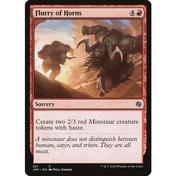 Magic: The Gathering Flurry of Horns (321) Near Mint