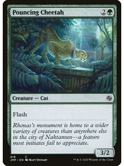 Magic: The Gathering Pouncing Cheetah (419) Near Mint