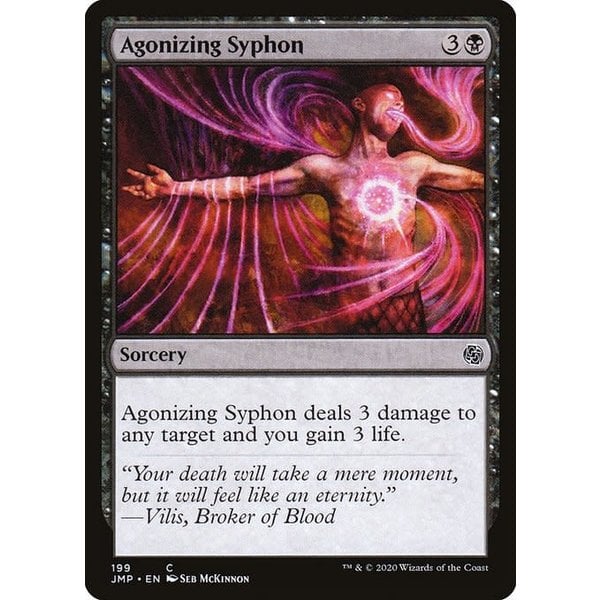 Magic: The Gathering Agonizing Syphon (199) Near Mint