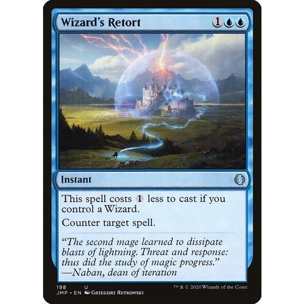Magic: The Gathering Wizard's Retort (198) Near Mint