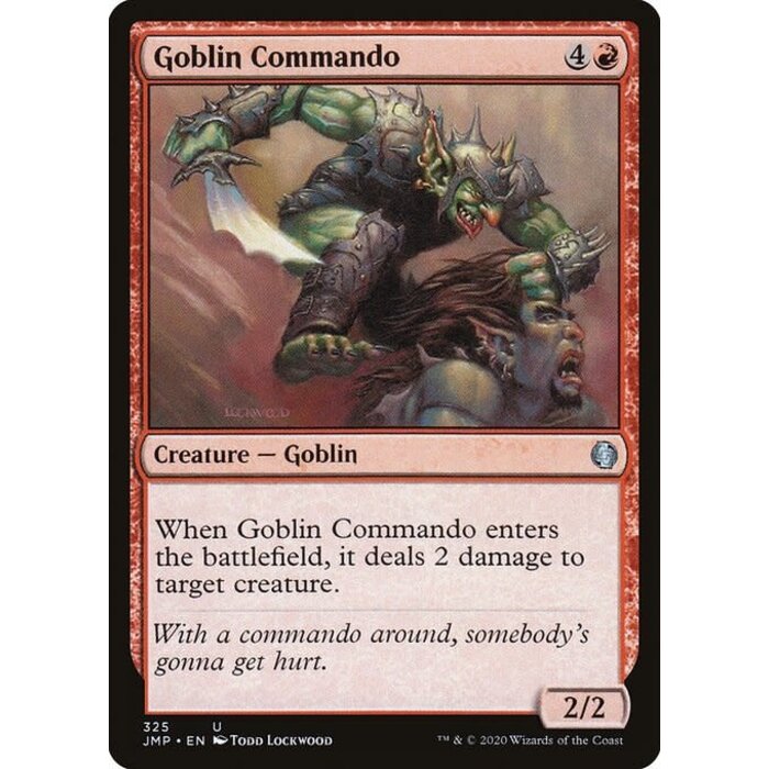 Magic: The Gathering Goblin Commando (325) Near Mint