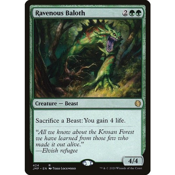 Magic: The Gathering Ravenous Baloth (424) Near Mint