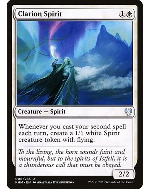 Magic: The Gathering Clarion Spirit (006) Near Mint