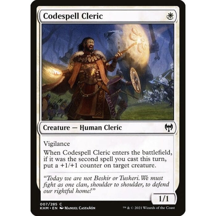 Magic: The Gathering Codespell Cleric (007) Near Mint