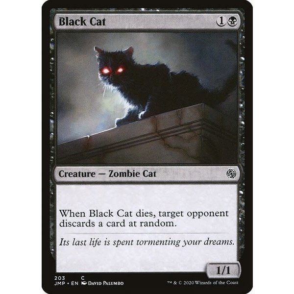 Magic: The Gathering Black Cat (203) Near Mint