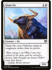 Magic: The Gathering Giant Ox (011) Near Mint