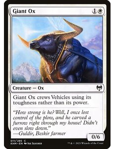 Magic: The Gathering Giant Ox (011) Near Mint