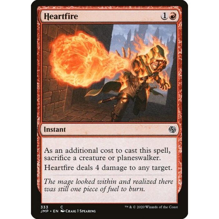 Magic: The Gathering Heartfire (333) Near Mint