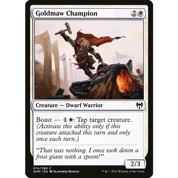 Magic: The Gathering Goldmaw Champion (014) Near Mint