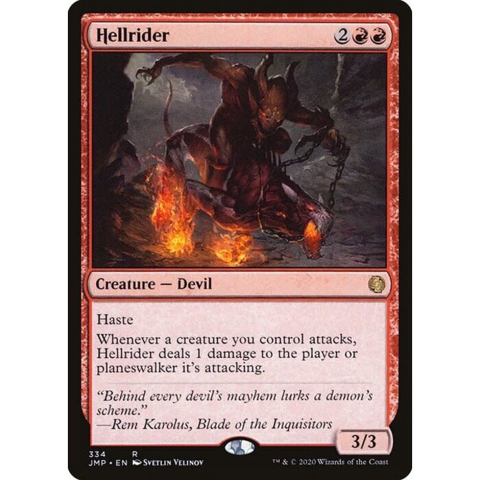Magic: The Gathering Hellrider (334) Near Mint
