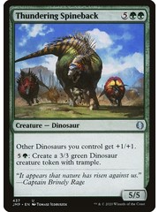 Magic: The Gathering Thundering Spineback (437) Near Mint