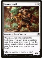 Magic: The Gathering Master Skald (019) Near Mint