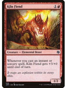 Magic: The Gathering Kiln Fiend (338) Near Mint