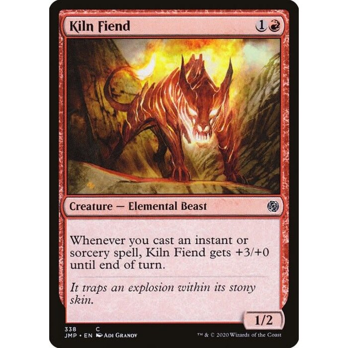 Magic: The Gathering Kiln Fiend (338) Near Mint
