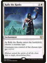 Magic: The Gathering Rally the Ranks (020) Lightly Played