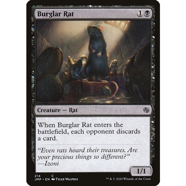 Magic: The Gathering Burglar Rat (214) Near Mint