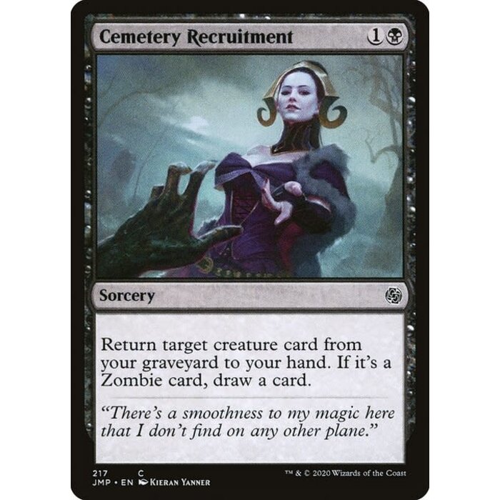 Magic: The Gathering Cemetery Recruitment (217) Near Mint