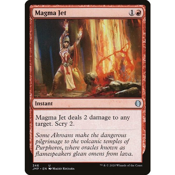 Magic: The Gathering Magma Jet (346) Near Mint