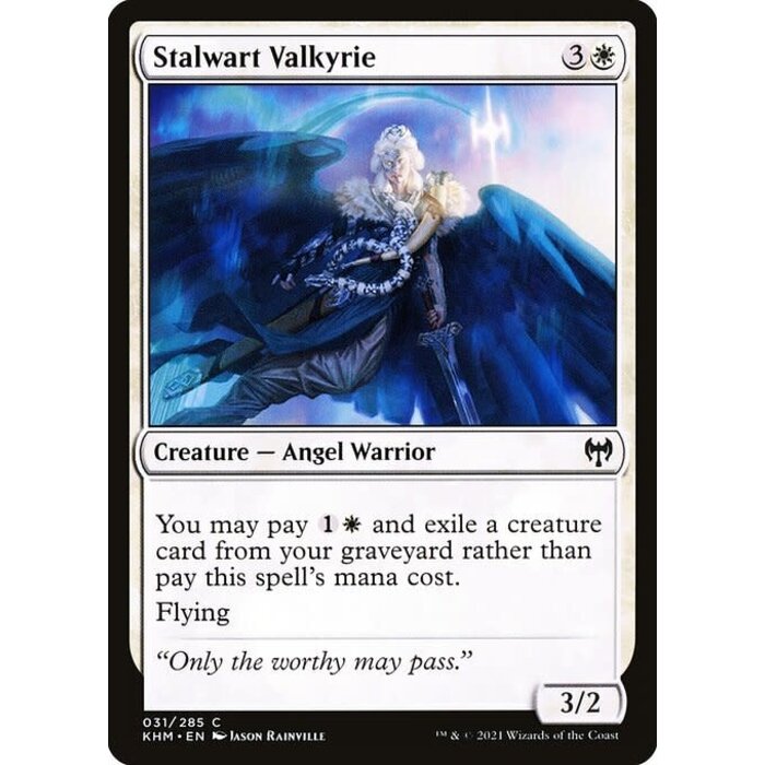 Magic: The Gathering Stalwart Valkyrie (031) Near Mint