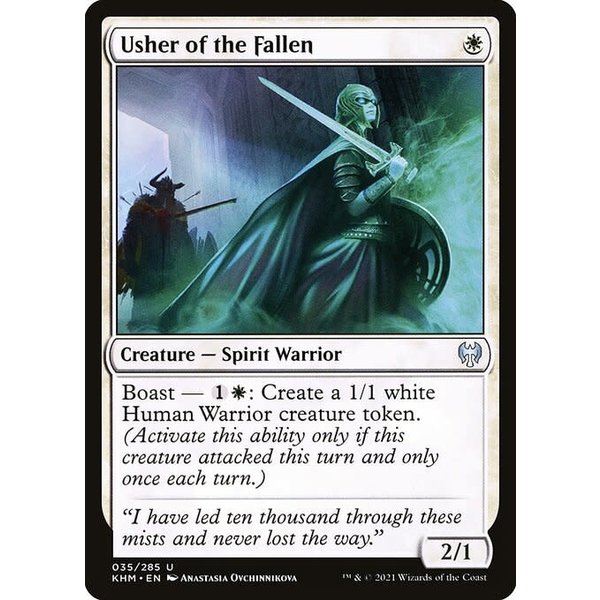 Magic: The Gathering Usher of the Fallen (035) Lightly Played Foil