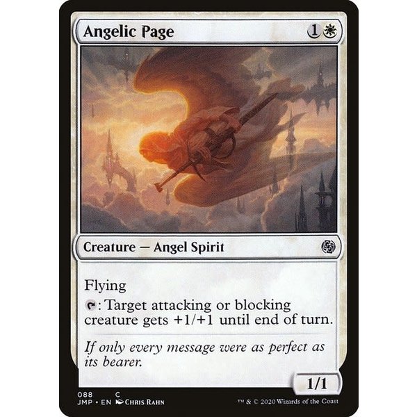 Magic: The Gathering Angelic Page (088) Near Mint
