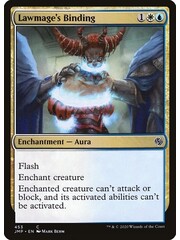 Magic: The Gathering Lawmage's Binding (453) Near Mint