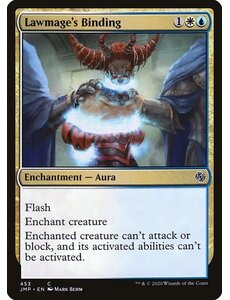 Magic: The Gathering Lawmage's Binding (453) Near Mint