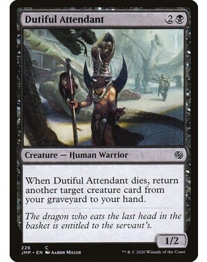 Magic: The Gathering Dutiful Attendant (226) Near Mint