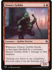 Magic: The Gathering Ornery Goblin (353) Near Mint