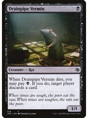 Magic: The Gathering Drainpipe Vermin (224) Near Mint