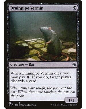 Magic: The Gathering Drainpipe Vermin (224) Near Mint