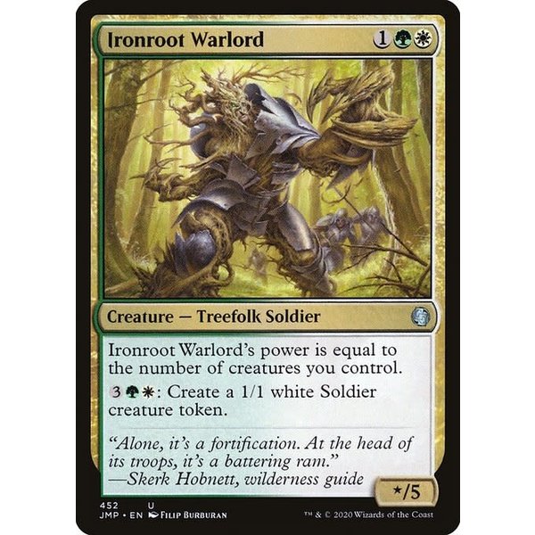 Magic: The Gathering Ironroot Warlord (452) Near Mint
