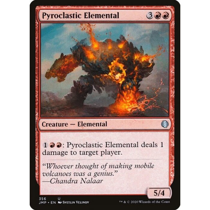 Magic: The Gathering Pyroclastic Elemental (356) Near Mint