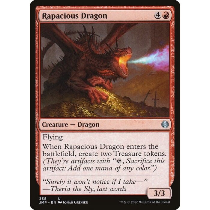Magic: The Gathering Rapacious Dragon (358) Near Mint