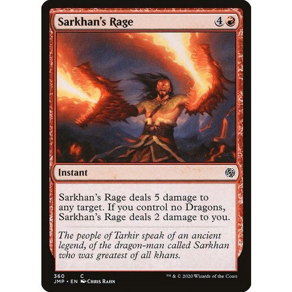Magic: The Gathering Sarkhan's Rage (360) Near Mint