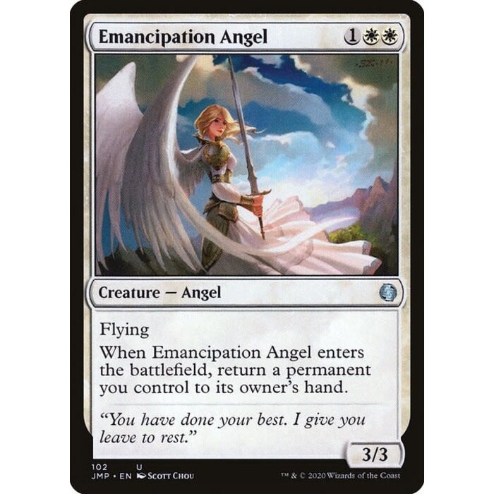 Magic: The Gathering Emancipation Angel (102) Near Mint
