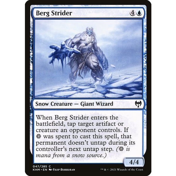 Magic: The Gathering Berg Strider (047) Near Mint