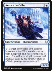 Magic: The Gathering Avalanche Caller (045) Near Mint