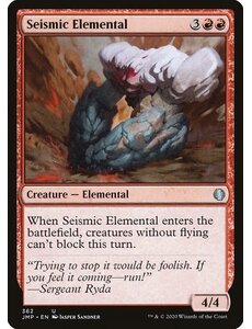 Magic: The Gathering Seismic Elemental (362) Near Mint