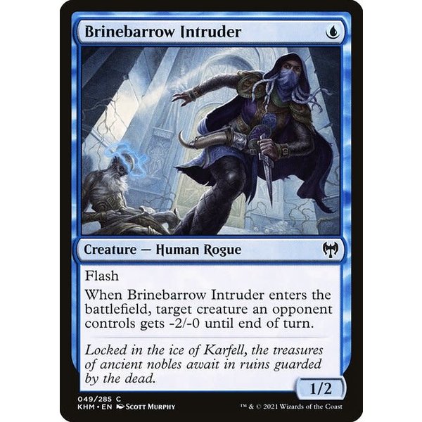 Magic: The Gathering Brinebarrow Intruder (049) Near Mint Foil