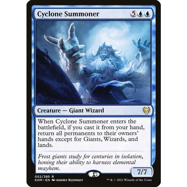 Magic: The Gathering Cyclone Summoner (052) Near Mint Foil