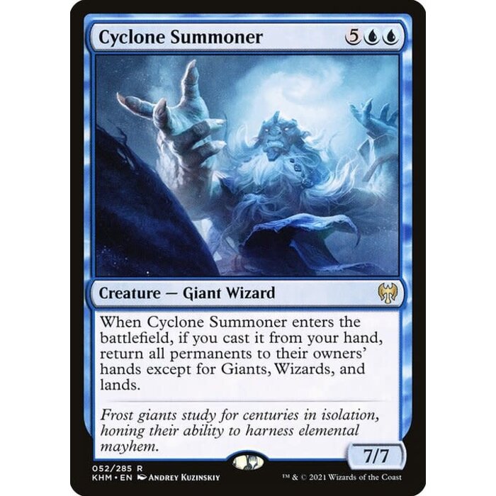 Magic: The Gathering Cyclone Summoner (052) Near Mint