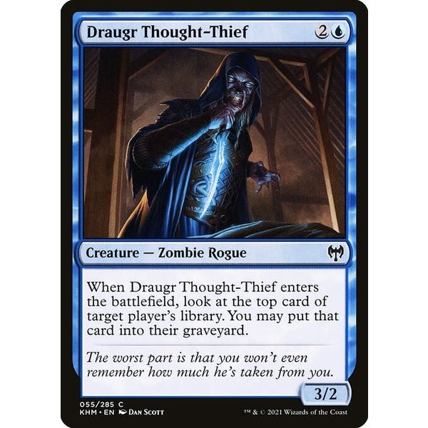 Magic: The Gathering Draugr Thought-Thief (055) Near Mint Foil