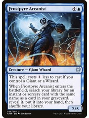 Magic: The Gathering Frostpyre Arcanist (058) Near Mint Foil