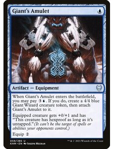 Magic: The Gathering Giant's Amulet (059) Near Mint