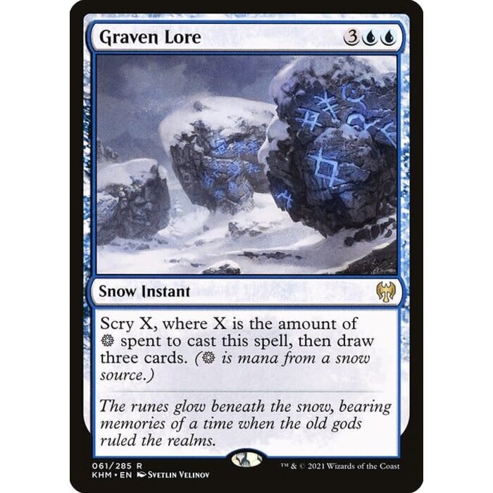 Magic: The Gathering Graven Lore (061) Near Mint